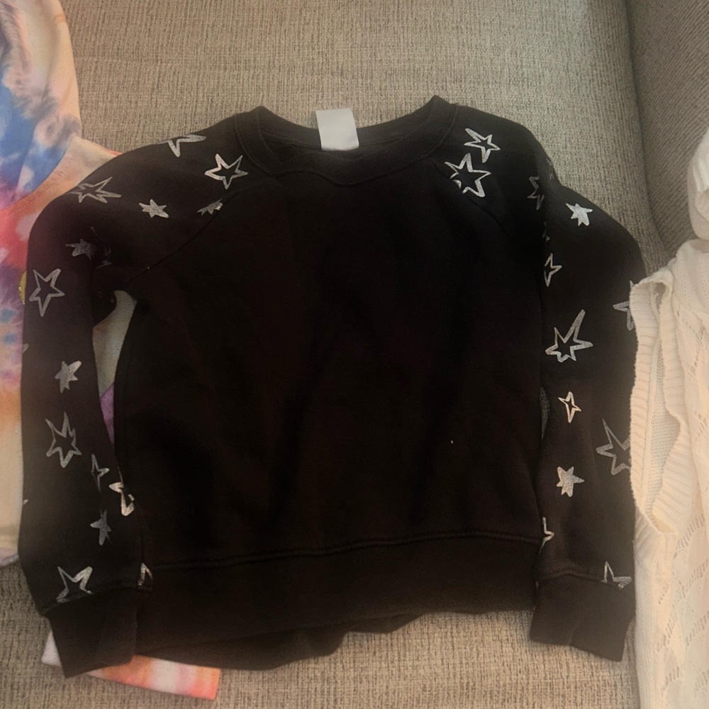 Lot of 5 sweatshirts, cardigans and hoodies for girls size 6 - Picture 7 of 14